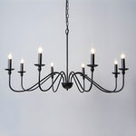 Timeless Gold Candle Chandelier