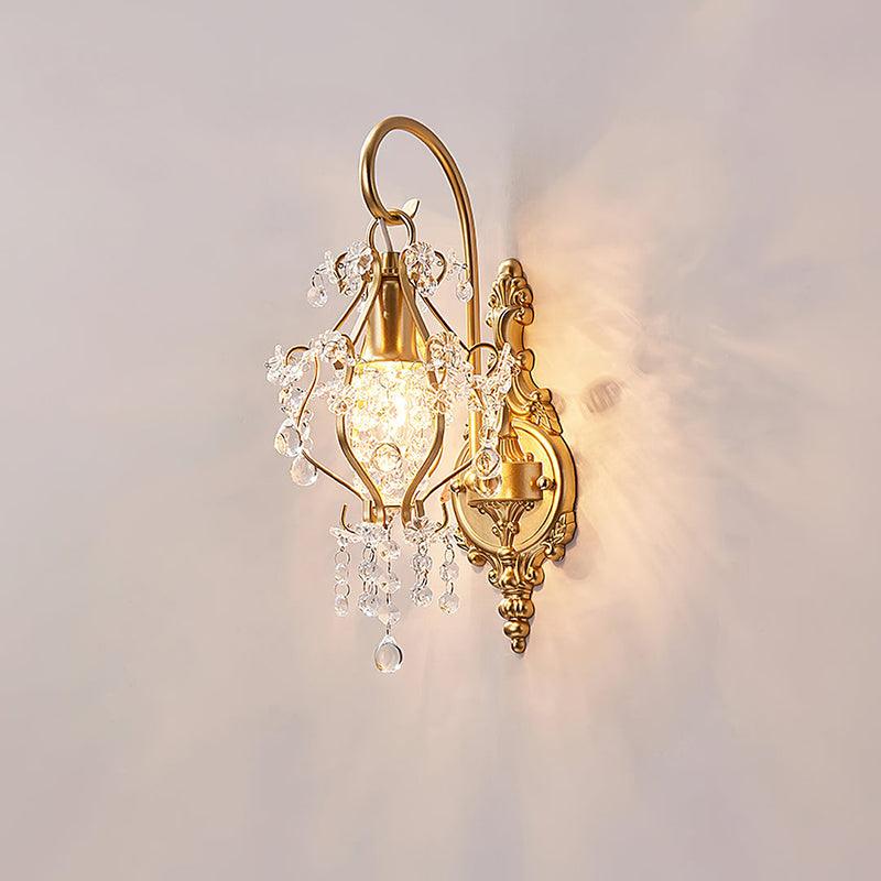 Timon Crystal Wall Lamp 8.7"