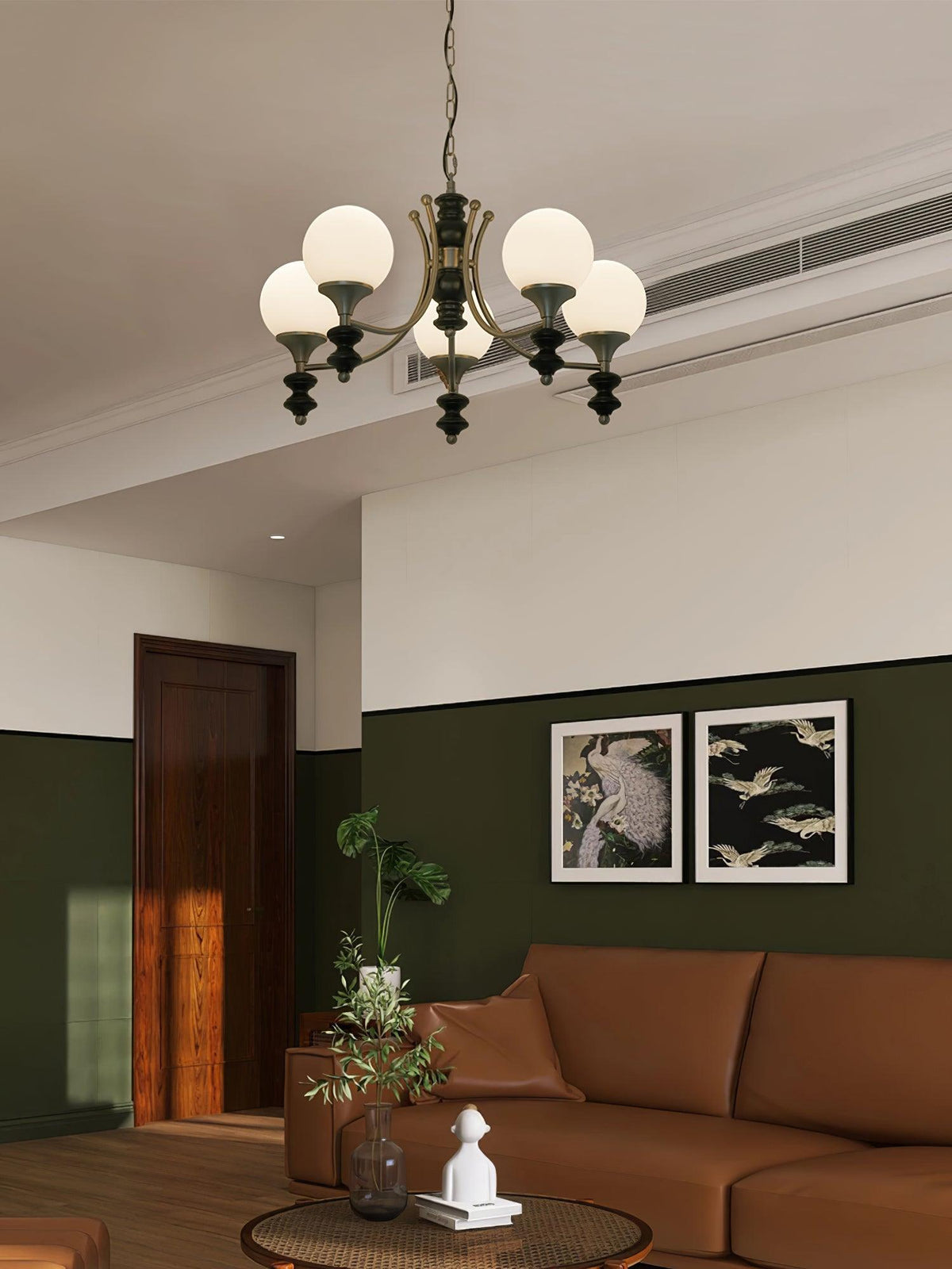 Tina 3-Light Shaded Chandelier