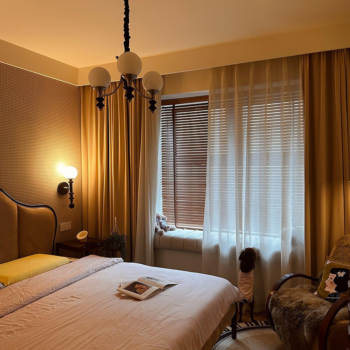 Tina 3-Light Shaded Chandelier