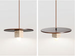 Tondo Stone Disc Pendant Light