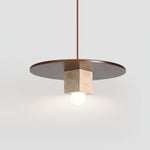 Tondo Stone Disc Pendant Light