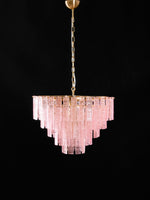 Opalora Pink Murano Chandelier