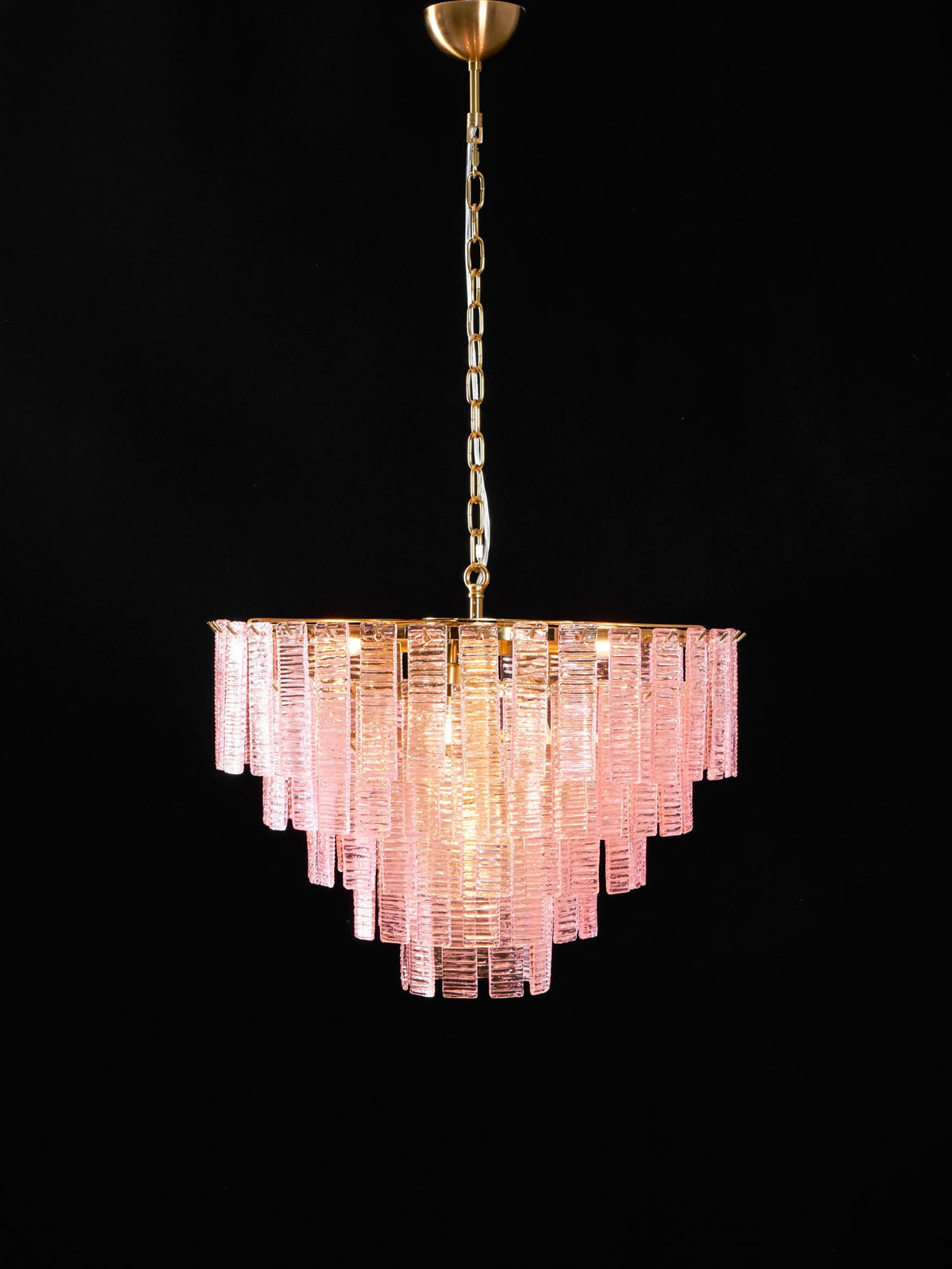 Opalora Pink Murano Chandelier