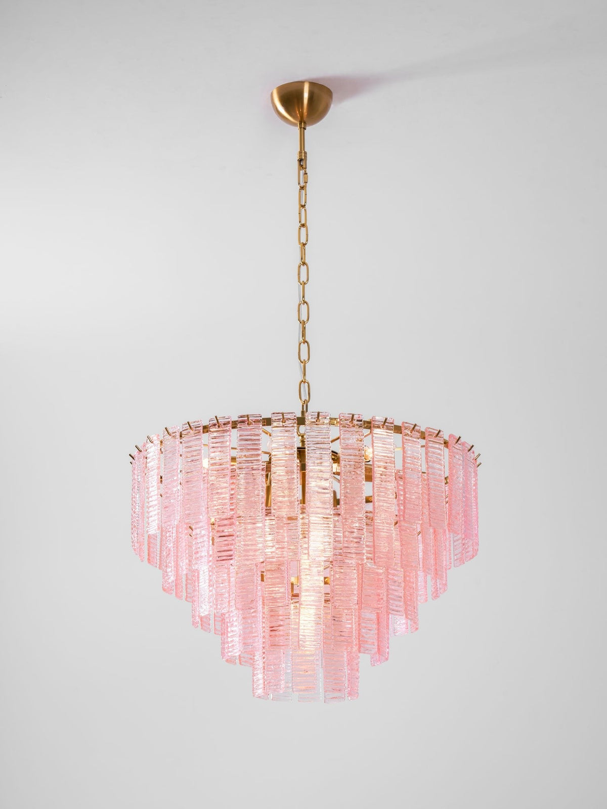 Opalora Pink Murano Chandelier