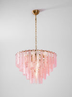 Opalora Pink Murano Chandelier
