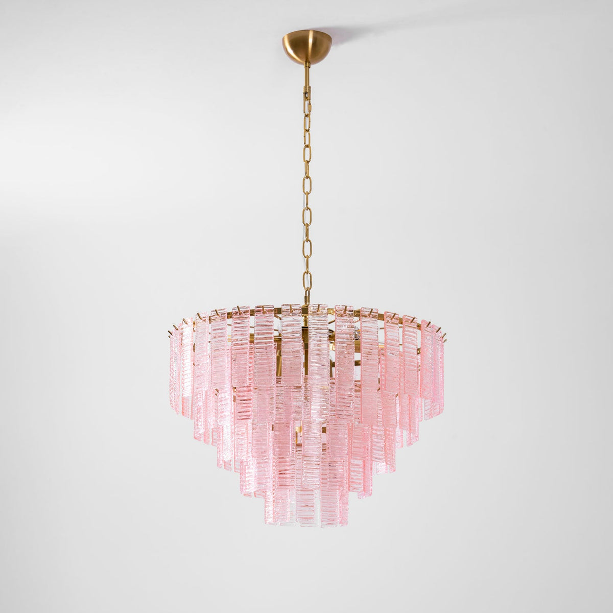 Opalora Pink Murano Chandelier