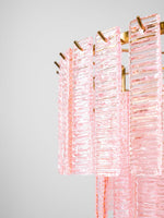 Opalora Pink Murano Chandelier