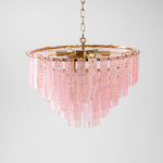 Opalora Pink Murano Chandelier