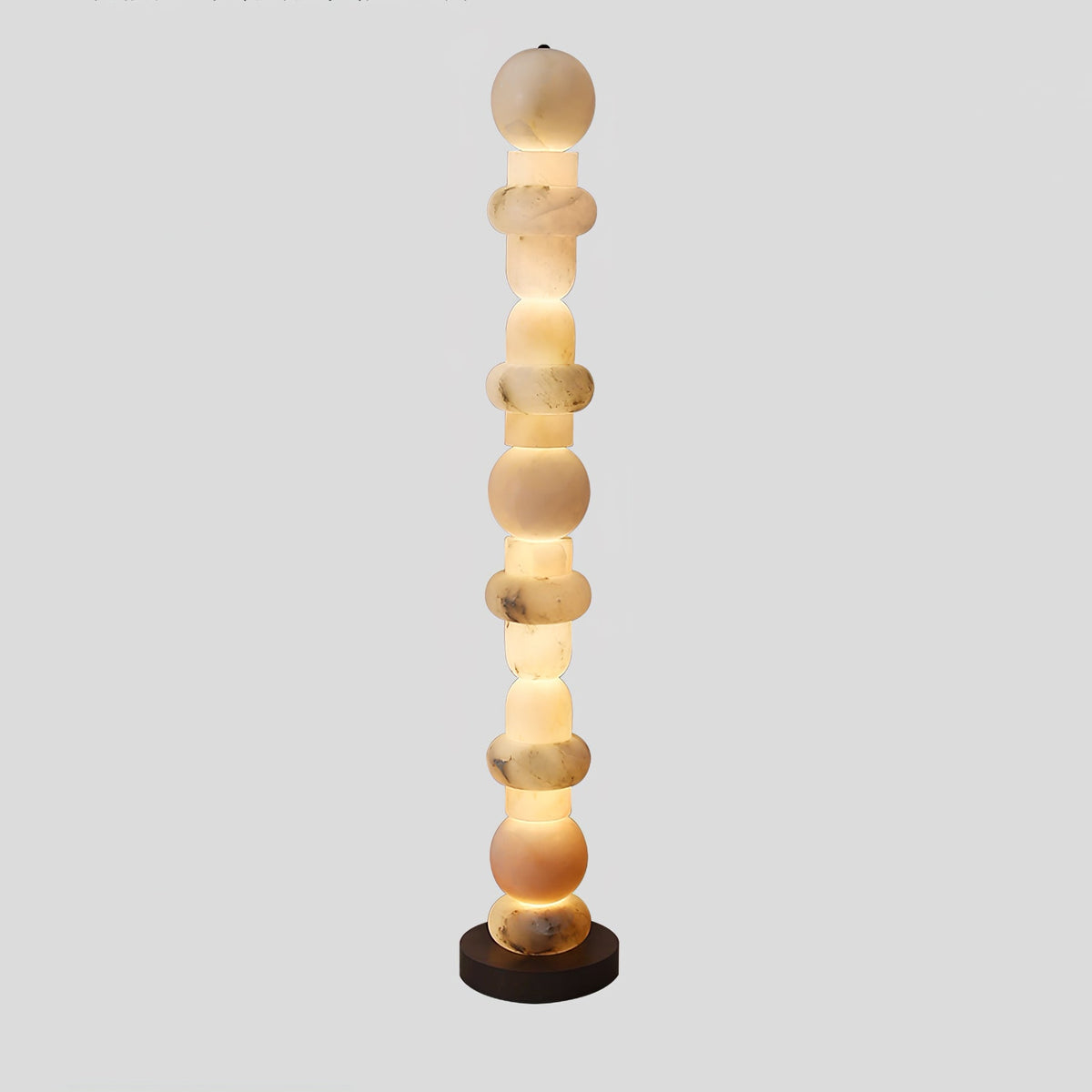 Spanish Alabaster Floor Lamp