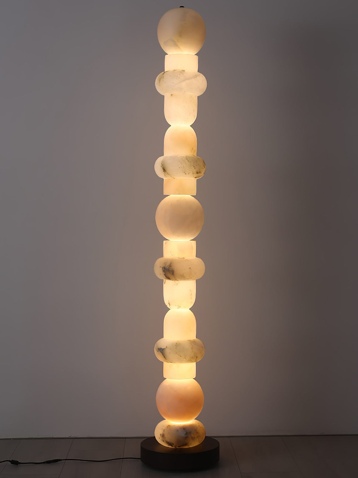 Spanish Alabaster Floor Lamp