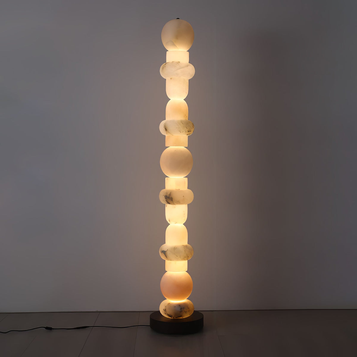Spanish Alabaster Floor Lamp