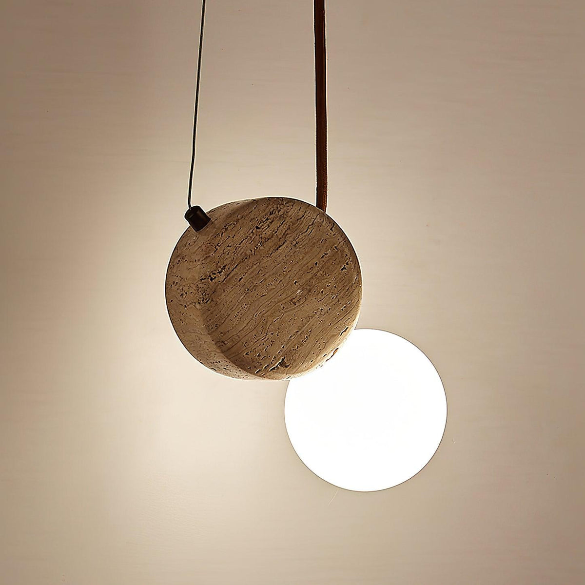 Tranquil Glow Pendant Lamp 4.3"