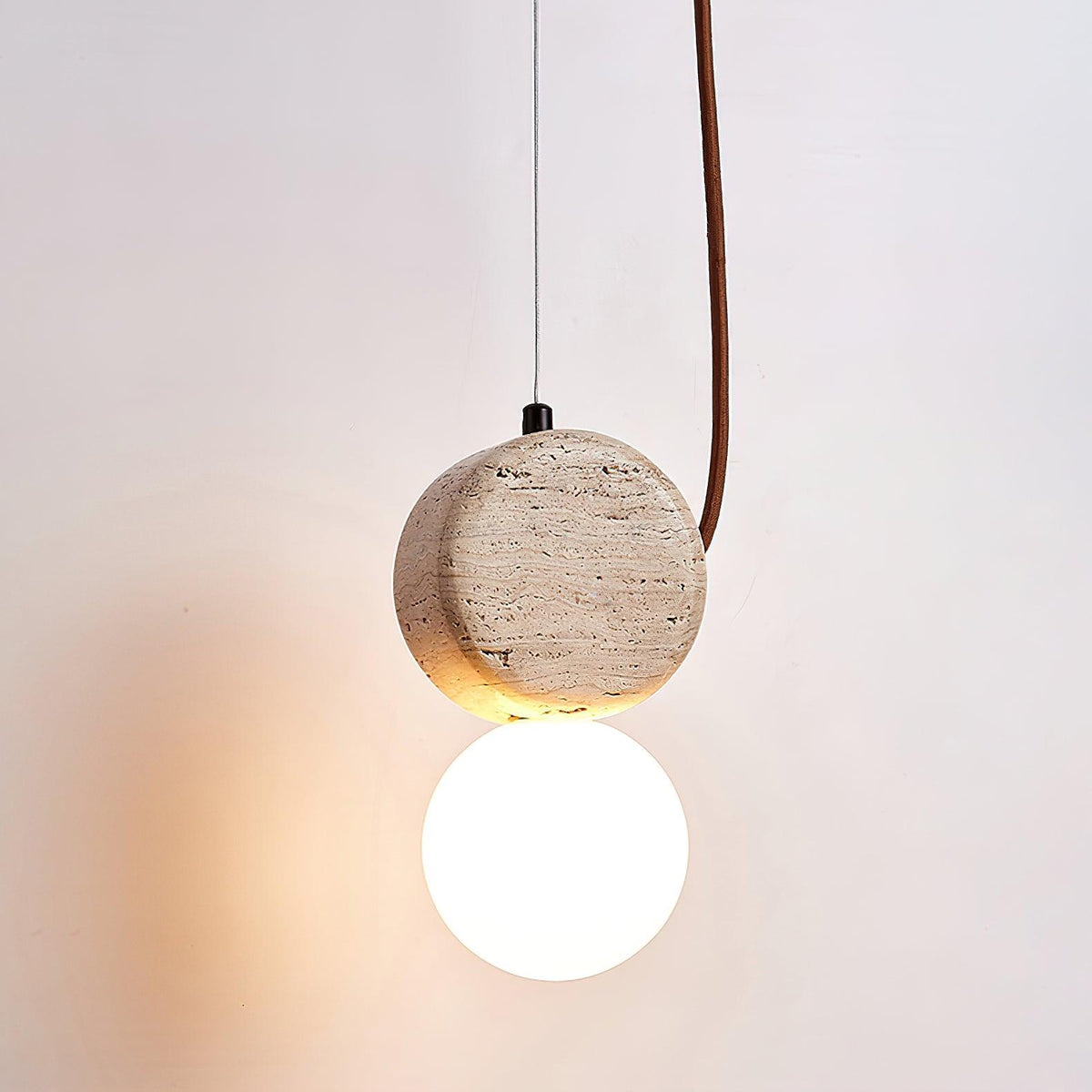 Tranquil Glow Pendant Lamp 4.3"