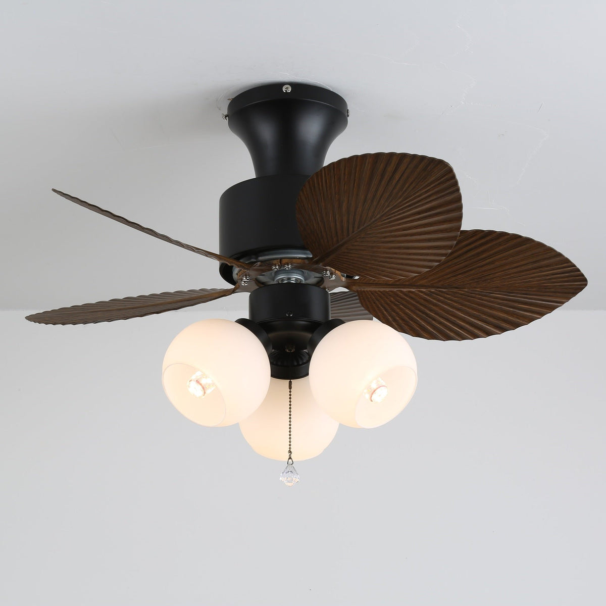 Tropica Palm Ceiling Fan Light