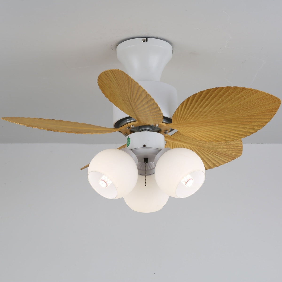 Tropica Palm Ceiling Fan Light