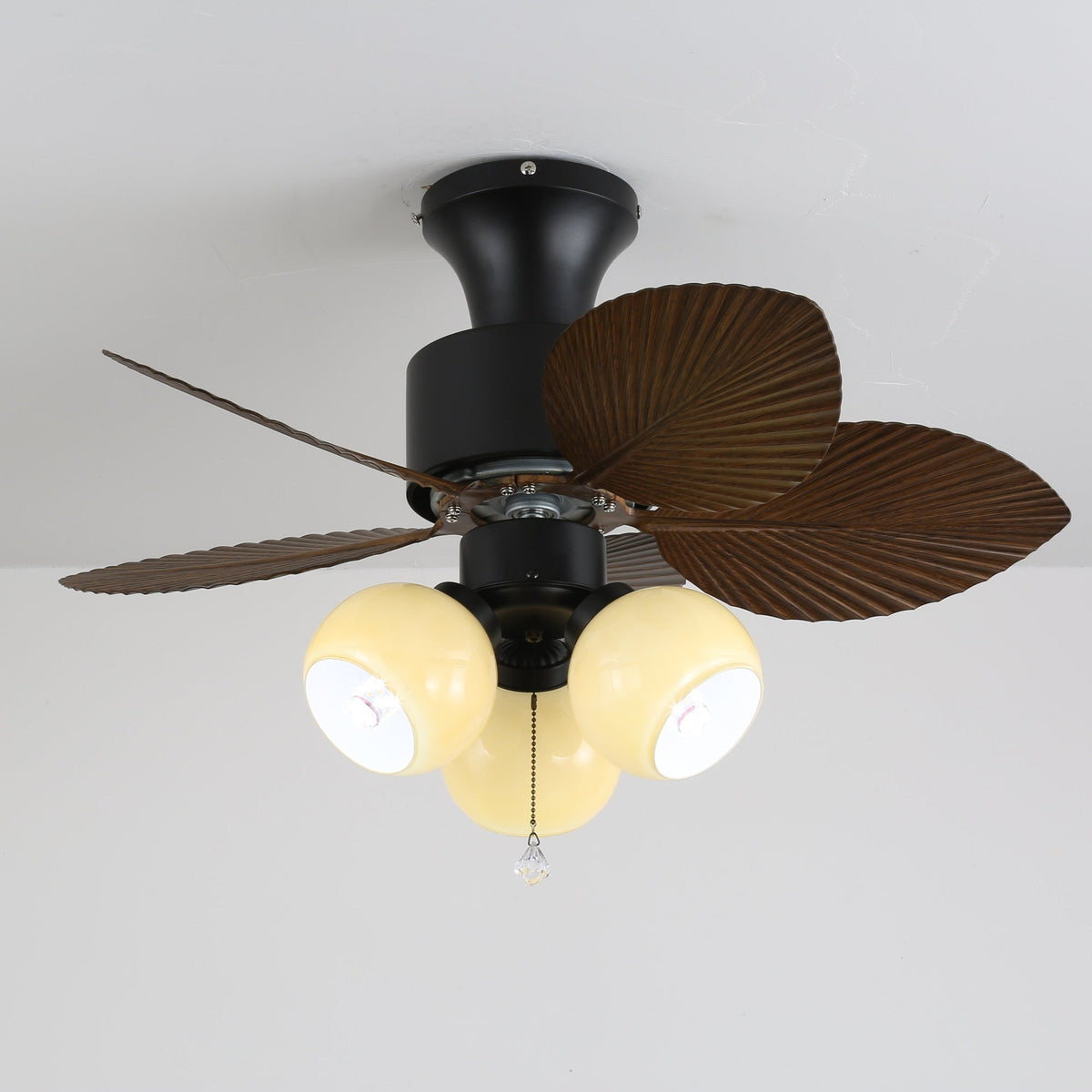 Tropica Palm Ceiling Fan Light