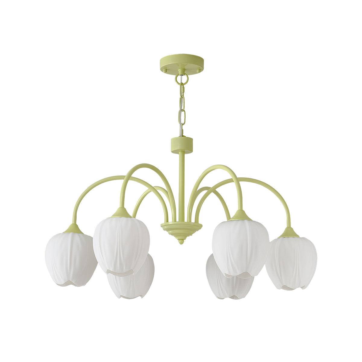 Tulip Matcha Chandelier
