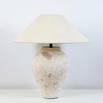 Tuscan Stone Table Lamp 17.7"