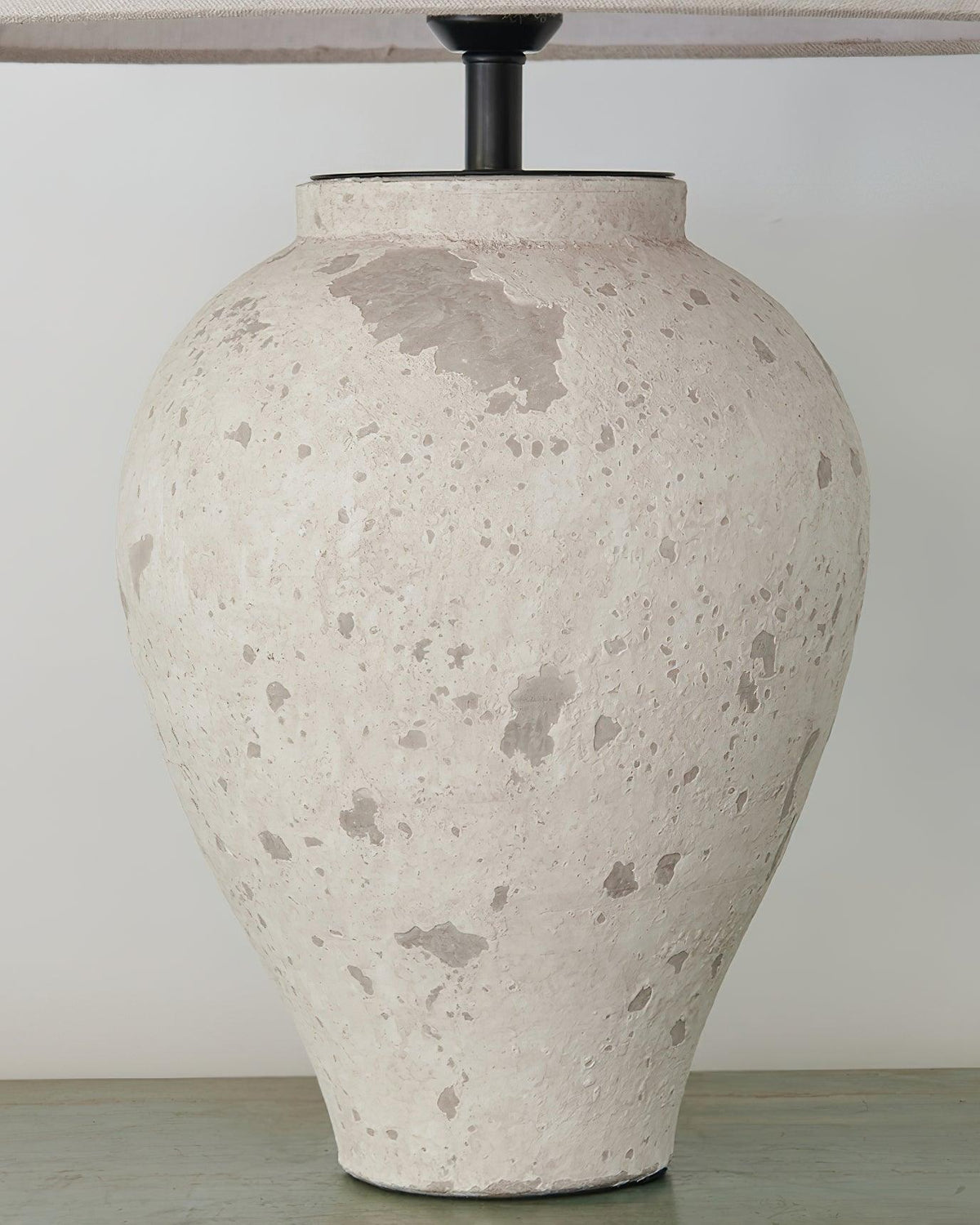 Tuscan Stone Table Lamp 17.7"