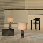 Tuxedo Marble Table Lamp