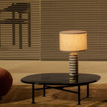 Tuxedo Marble Table Lamp