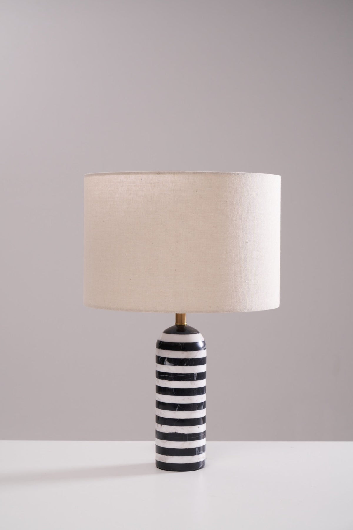 Tuxedo Marble Table Lamp