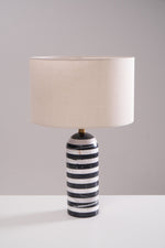Tuxedo Marble Table Lamp
