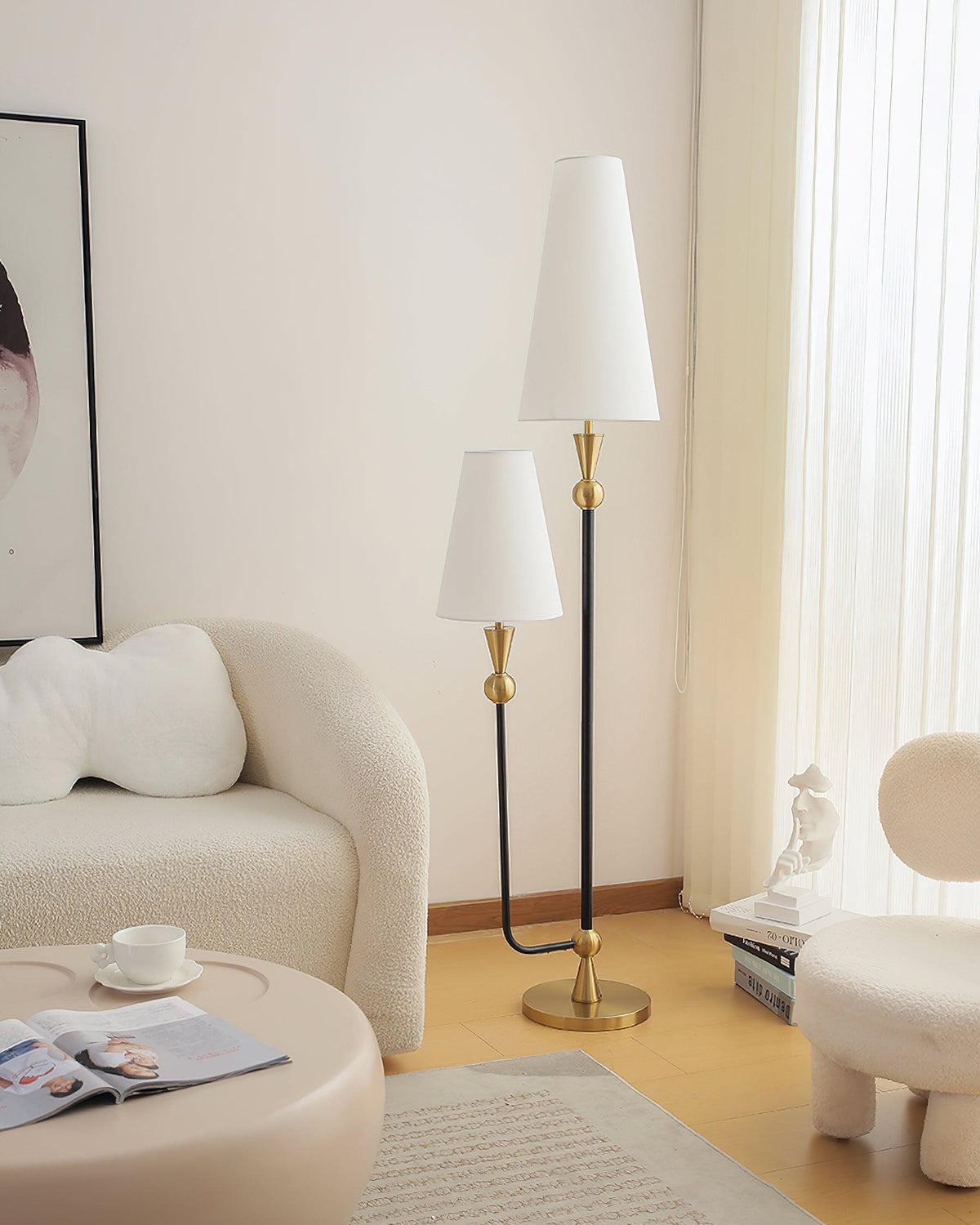 Twin Peaks Floor Lamp 9.8"