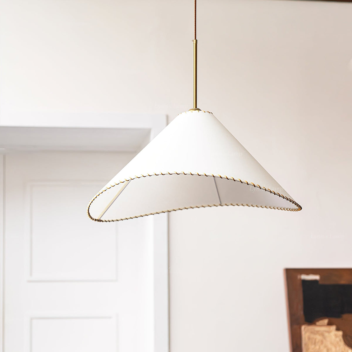 Twisted Shade Pendant Lamp