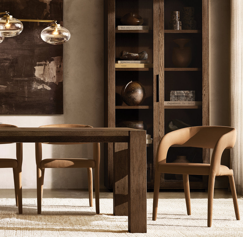 Cabrette Clear Glass Mobile Linear Chandelier