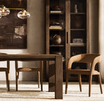 Cabrette Clear Glass Mobile Linear Chandelier