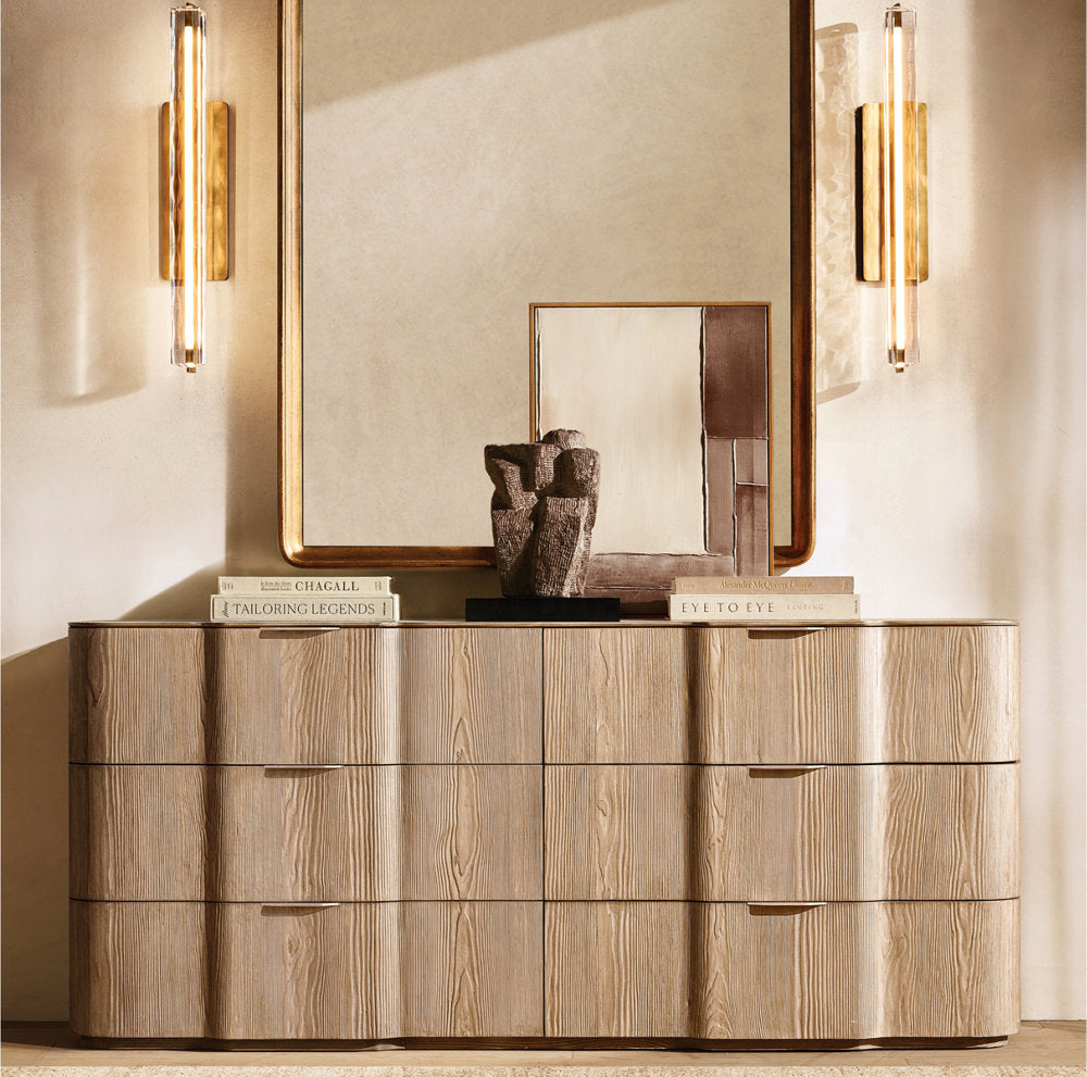 Audubon Crystal Single Sconce 19 inch