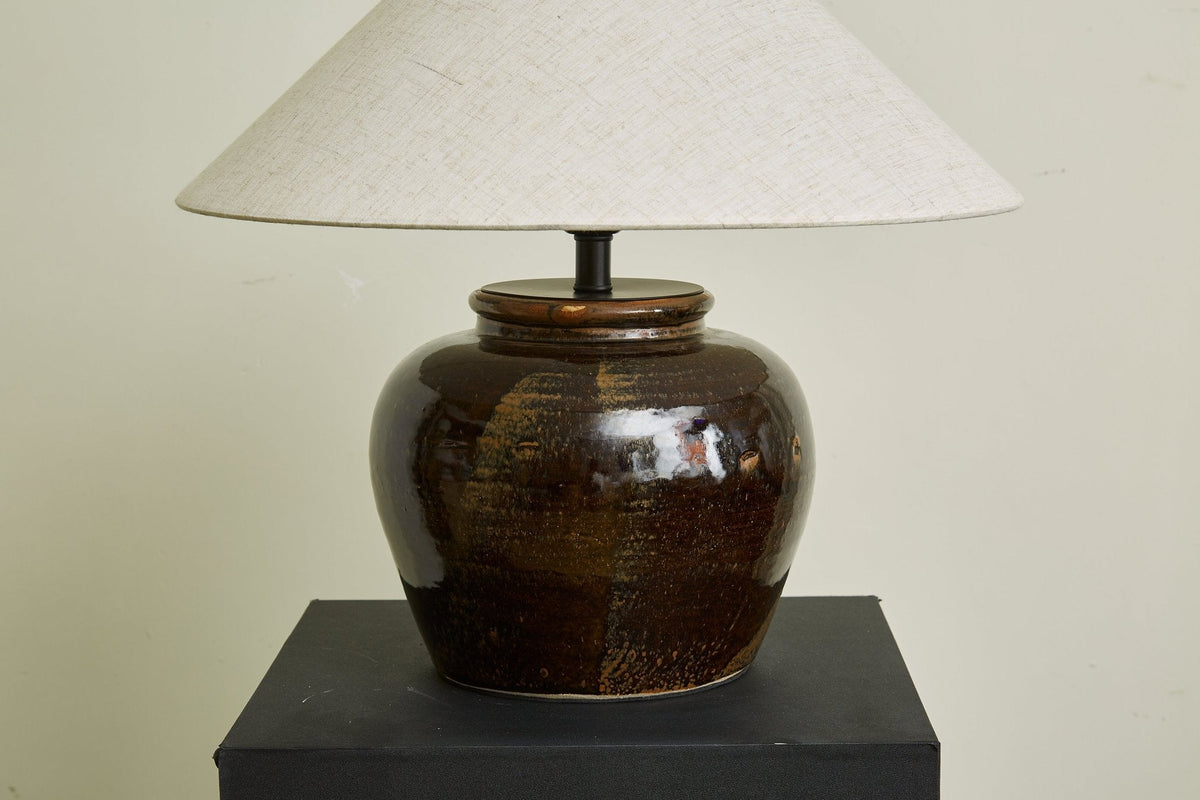 Umber Jar Table Lamp