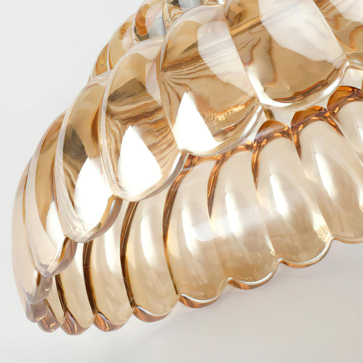 Umbrella Glass Ceiling Light 11.8"