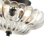 Umbrella Glass Ceiling Light 11.8"