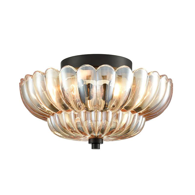 Umbrella Glass Ceiling Light 11.8"