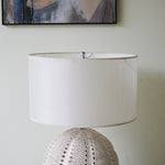 Urchin Textured Ceramic Table Lamp