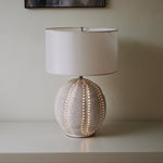 Urchin Textured Ceramic Table Lamp