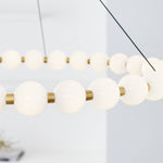 Orbet Chandelier, 1-Light, LED, Brass, 36.1"W (700OBT36NB-LED927 70PGALC)