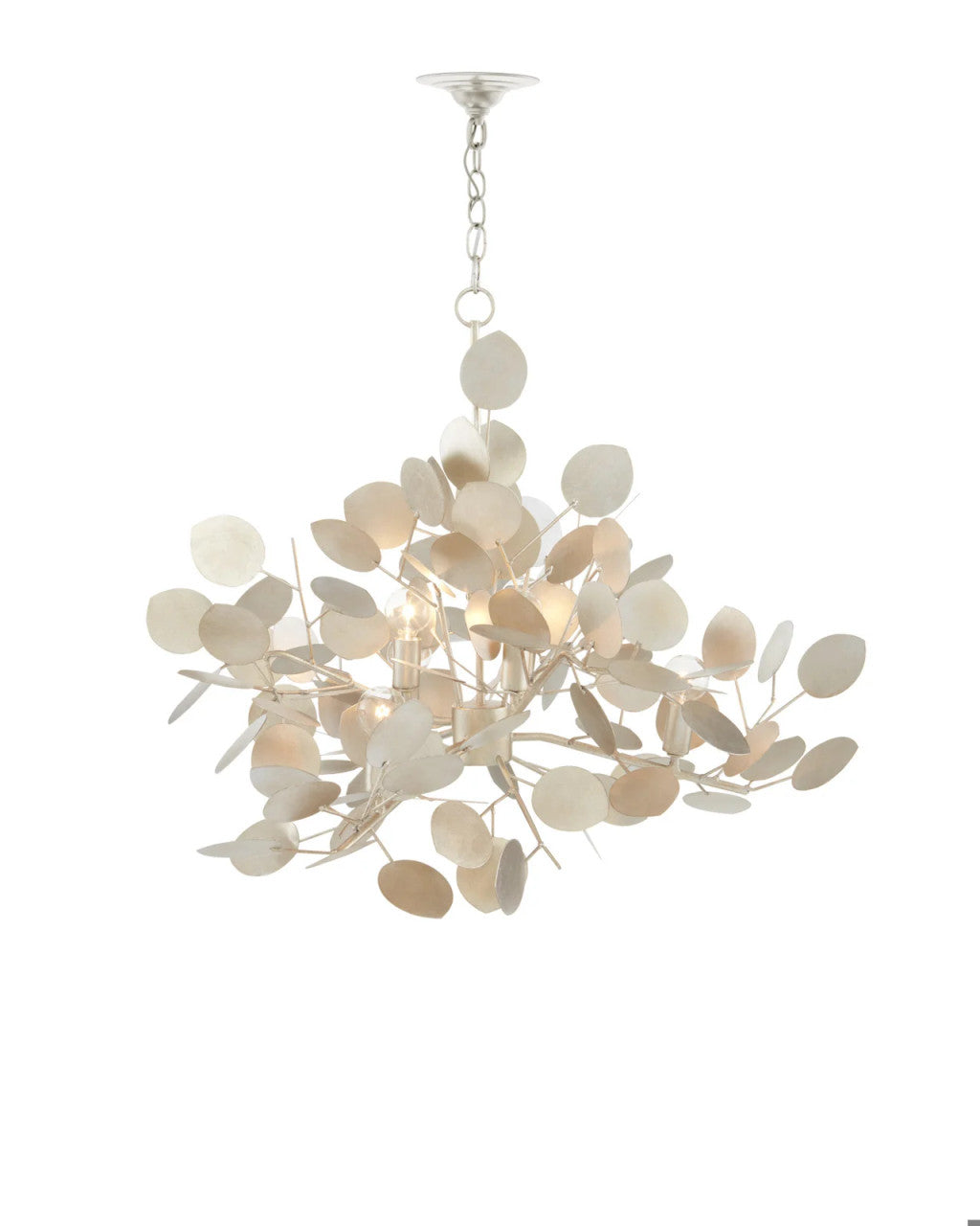Lunaria Large Silver Chandelier