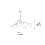 Valentina Arc Chandelier 41.3"