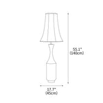 Vase Silhouette Floor Lamp 17.7"