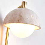 Vellum Travertine Wall Lamp