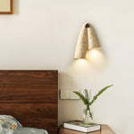 Velo Draped Stone Sconce