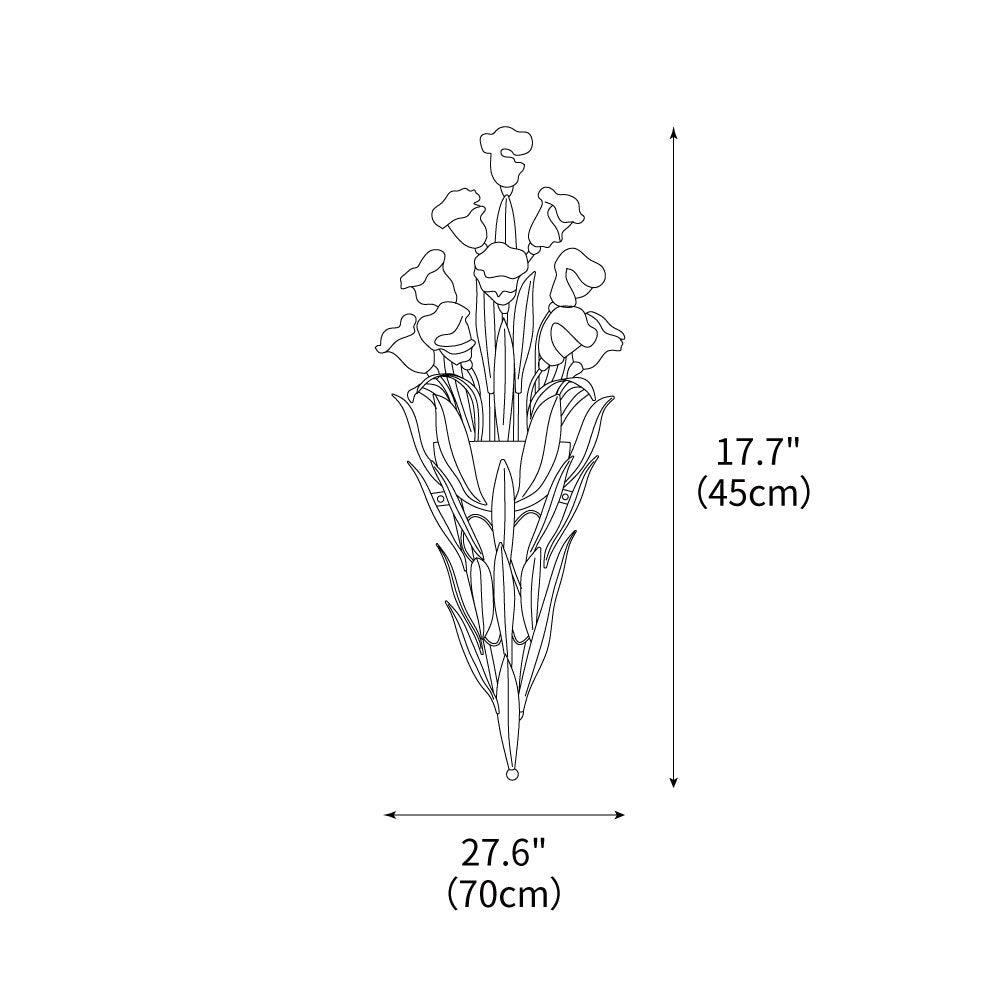 Verdant Blossom Wall Lamp