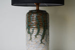 Verde Drip Ceramic Table Lamp