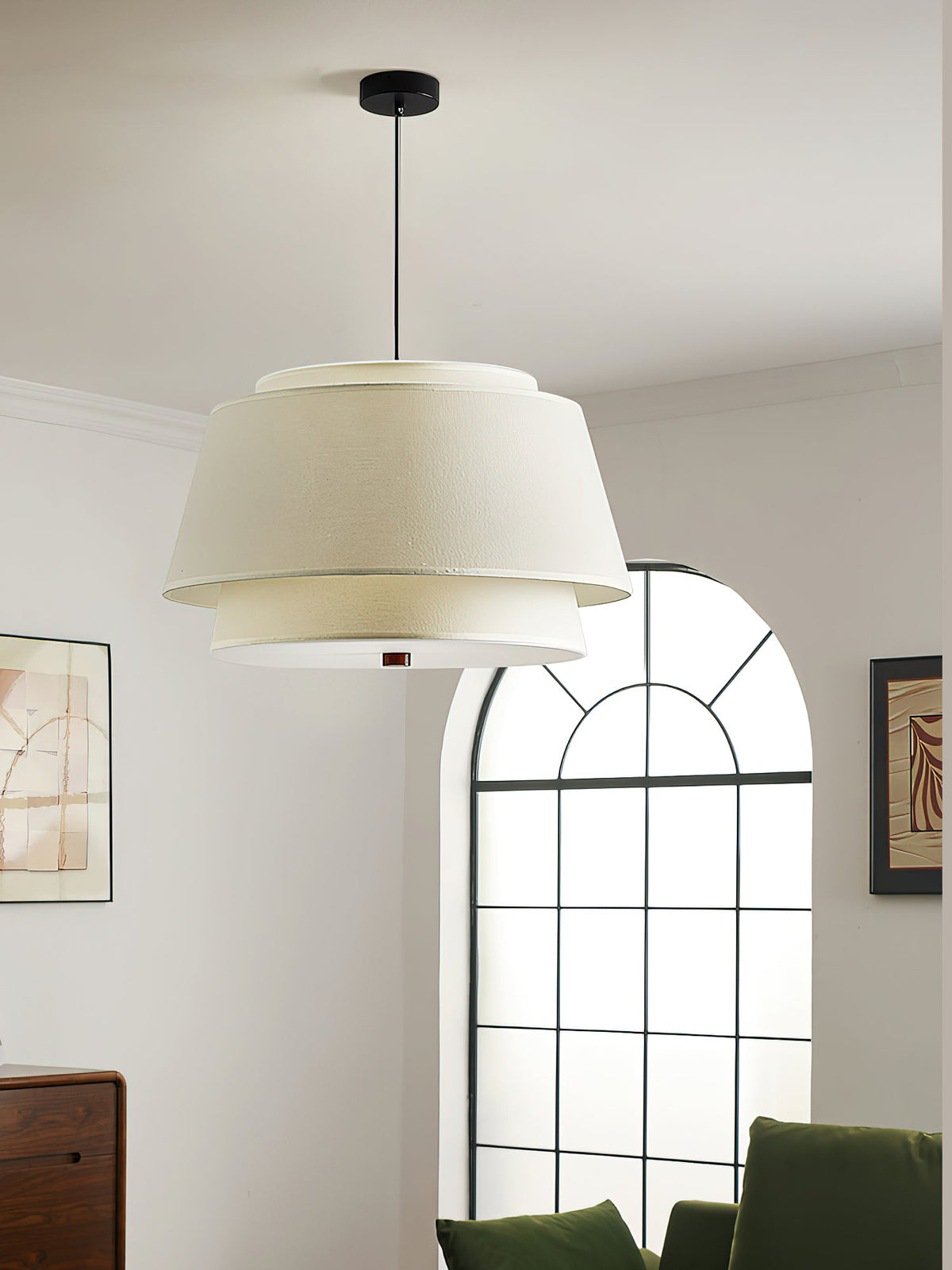 Verdura Drum Pendant Light