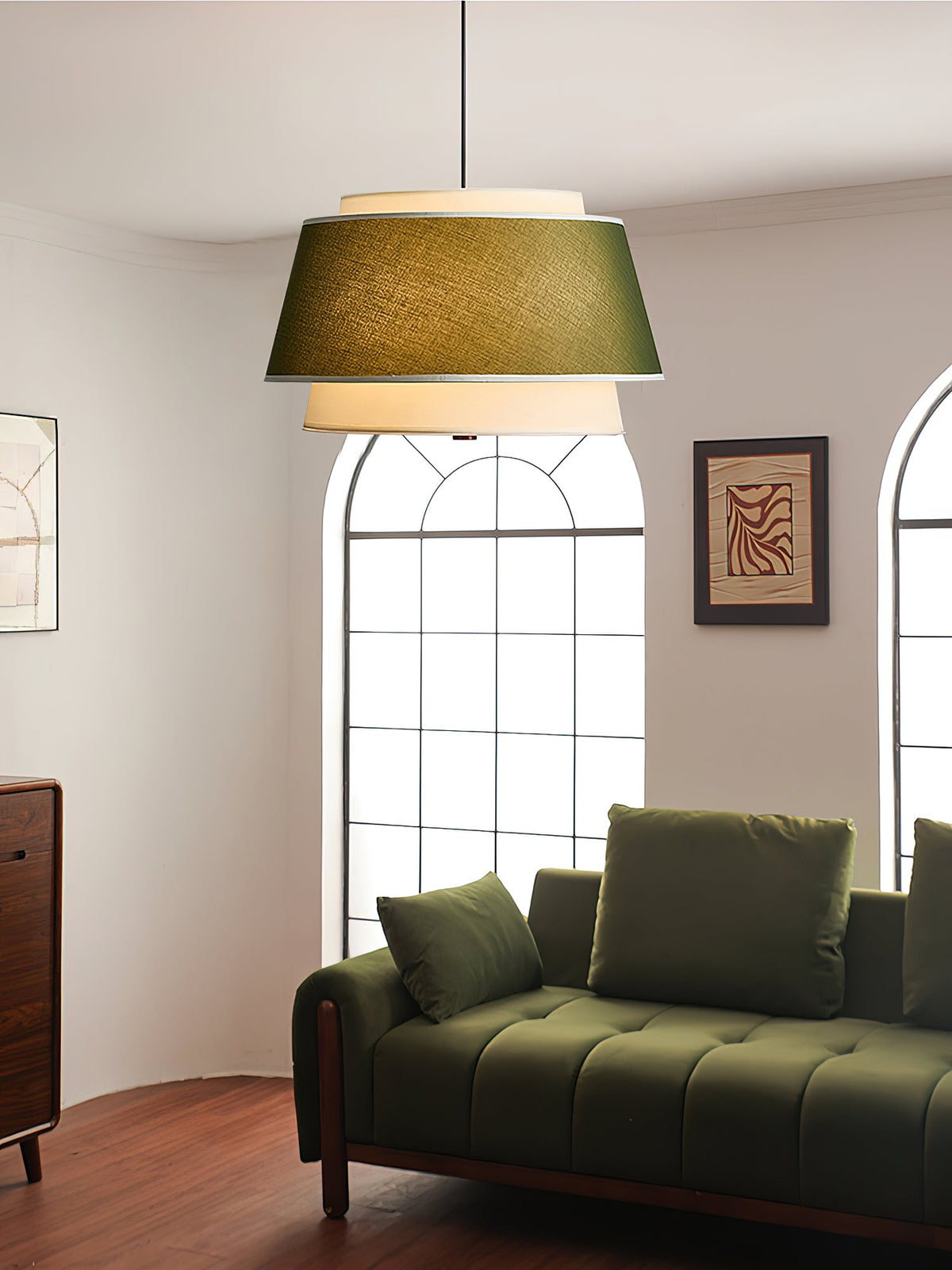 Verdura Drum Pendant Light