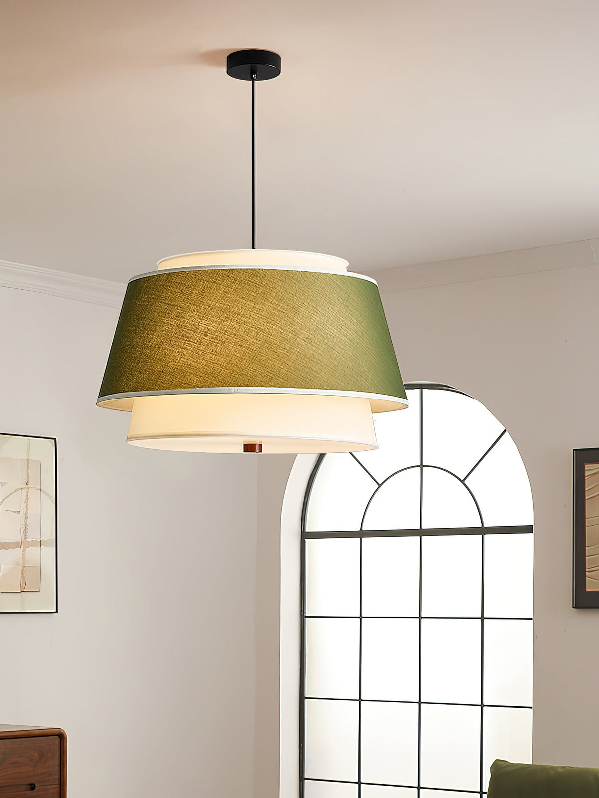 Verdura Drum Pendant Light